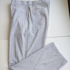 Sean John Blue and White Dress Pants